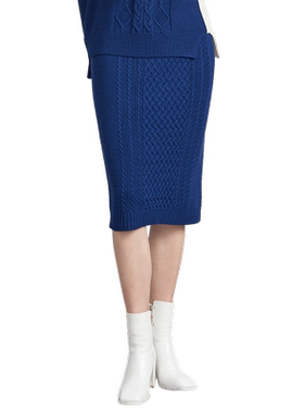 中腰包臀针织半裙春夏新品