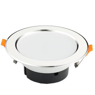 led单头筒灯双孔全套格栅天花单筒灯方形筒灯斗胆灯过道3W7W12W