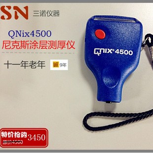 Nfe两用 涂层膜厚仪QNix4500型德国尼克斯涂层测厚仪QNix4500Fe