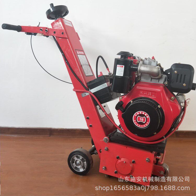 巨野路政施工用铣刨机 公路养护柴油拉毛机 小型电动铣刨机价格