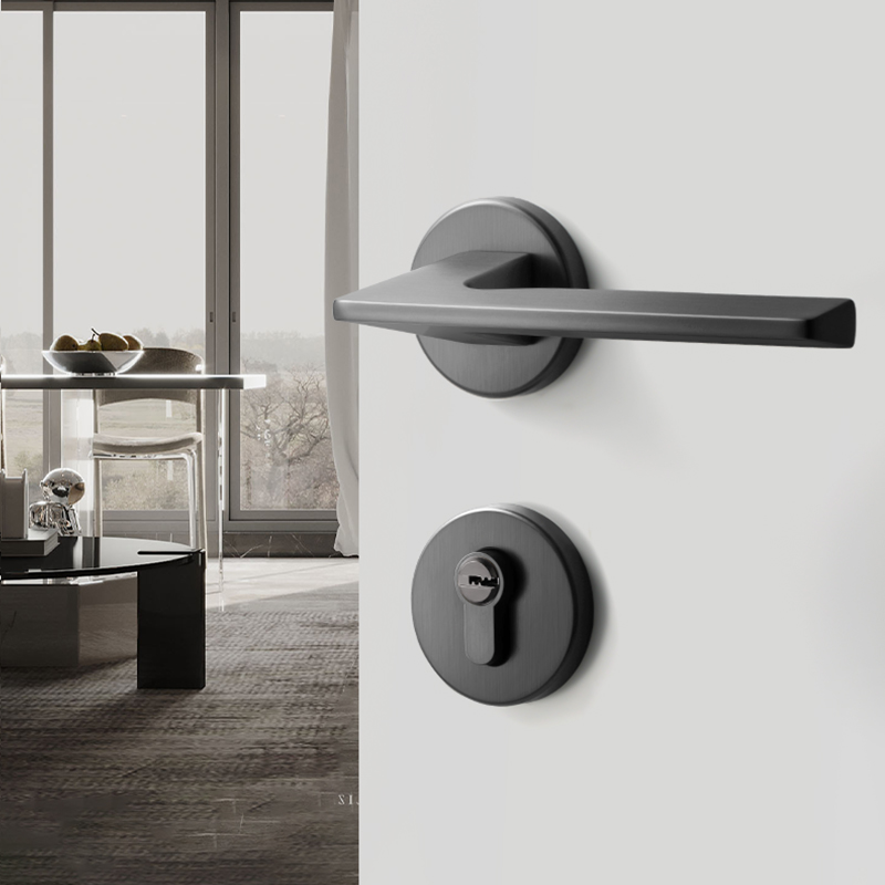 卧室门锁室内现代简约家用门把手