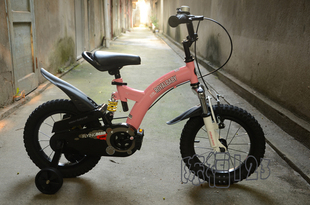 优贝儿童自行车童车 珍妮公主12/14/16/18/20寸3-9岁女孩样品清仓