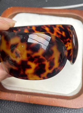 超宽开口35mm镯子甲壳花色手镯