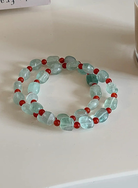 新中式天然冷淡风手串ins精致百搭小众简约少女森系清新简约百搭