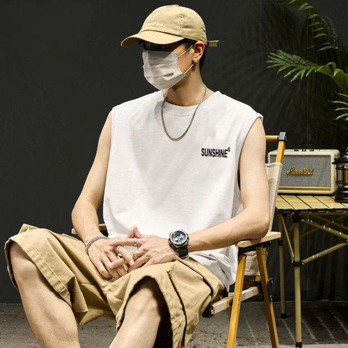 2026夏季男士极简高级感背心