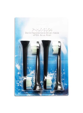 适配飞利浦黑色电动牙刷头HX3216/6730/6712/6511/3130/6721/3210