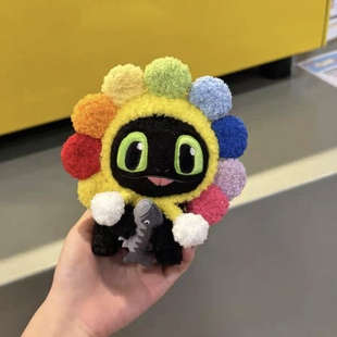 正版驯龙高手摸鱼无牙仔夜煞毛绒卡通挂件头套公仔玩偶钥匙扣礼物