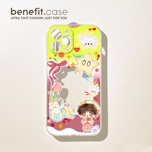 tf家族四代智恩涵小卡手机壳适用iPhone16promax华为p70软壳荣耀X50小米14二次元周边荣耀70防摔壳荣耀X50