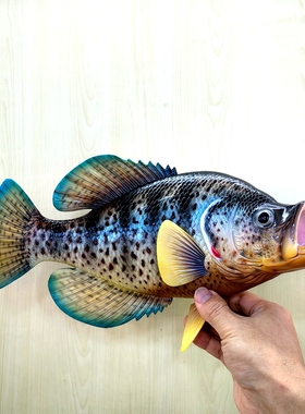 海洋鱼类仿真太阳鱼热带鱼装饰品