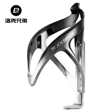 洛克兄弟自行车水壶架骑行渐变炫彩PC塑料瓶架公路车山地车水杯架