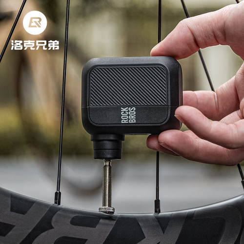洛克兄弟电动打气筒便携迷你无线