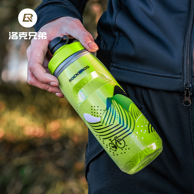 洛克兄弟自行车水壶保冷保温水杯