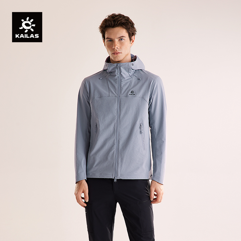 凯乐石M8连帽软壳衣外套防风防泼