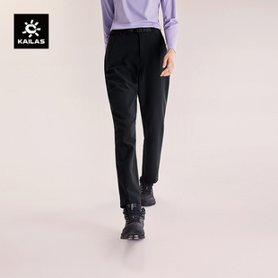 加绒加厚户外运动登山徒步旅行 T11GTX软壳裤 KAILAS凯乐石 女款