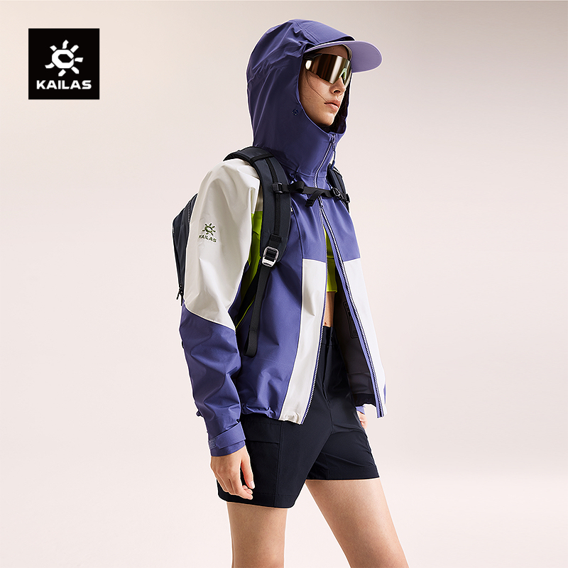 KAILAS凯乐石 女款冲锋衣防风防泼透汽户外徒步登山运动外套