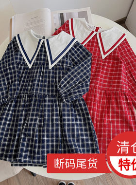 女童连衣裙长袖韩版秋季