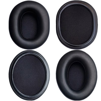 椭圆一体成型羊皮真皮耳机套垫罩9575 10080 10085 10585耳棉配件
