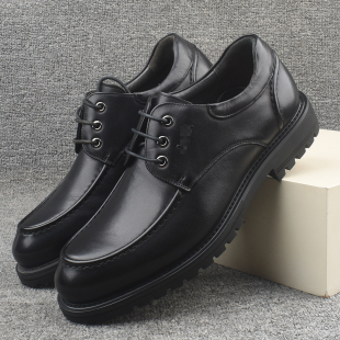 专柜撤柜男鞋头层牛皮英伦风大头皮鞋商务正装休闲皮鞋厚底男单鞋