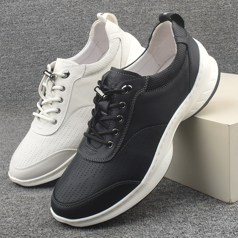 撤柜捡漏男士黑色真皮休闲运动鞋轻便软底减震透气牛皮男鞋小白鞋,流行男鞋,休闲皮鞋,淘宝优惠券,粉丝福利购,淘宝优惠卷
