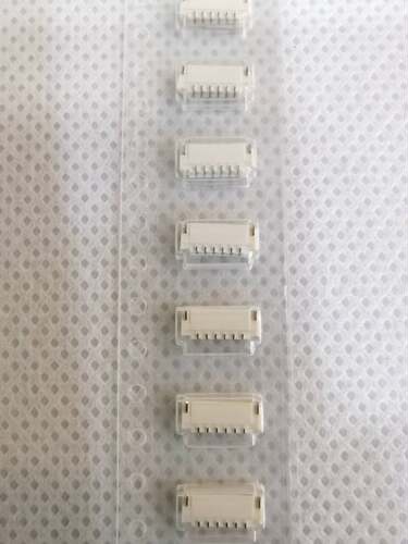 SM06B-SURS-TF(LF)(SN)  JST 0.8MM间距 6PIN 卧贴针座连接器