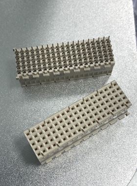 ERNI 114111 CPCI垂直式无焊压接J3 95P针5*19 B型母座连接器