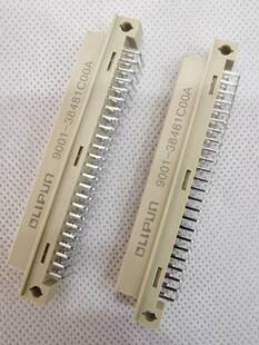 9001-38481C00A 248弯母 2*24P 48P 母头2.54间距欧式插座连接器