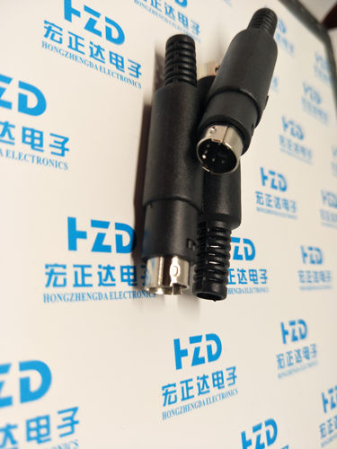 键盘鼠标ps2公头接插头 MD3/4/6/7/8P针 S端子3-8P芯接头DIN8芯