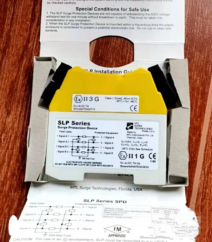 英国MTL安全栅 IOP32， SLP32D浪涌保护器