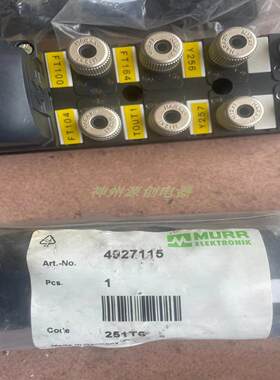 全新原装MURR/ 穆尔 251T6 模块 4927116