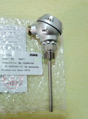 JUMO/久茂 PT100 铂热电阻 902030/10-402-1003-1-6-100-104/000