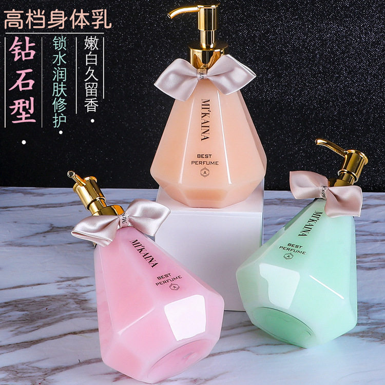 米凯娜身体乳补水保湿滋润紧致晒后修护去角质香体粗糙干燥脆弱肌图片