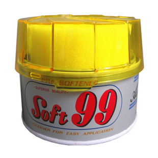 日本soft99汽车蜡上光腊高级去污软蜡速特油蜡保养防锈脱模面板蜡