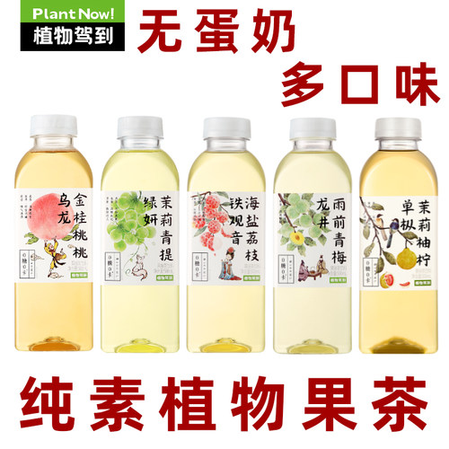 植物驾到茉莉茶素饮品