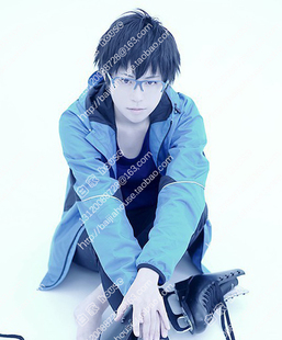 冰上的尤里YURI!on ICE cos 假发 胜生勇利 cosplay假发包邮