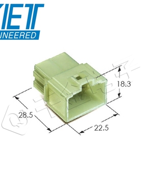 千金供应MG620046-5塑壳接插件KET连接器现货