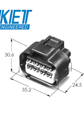 千金供应MG641310塑壳接插件KET连接器现货量大从优