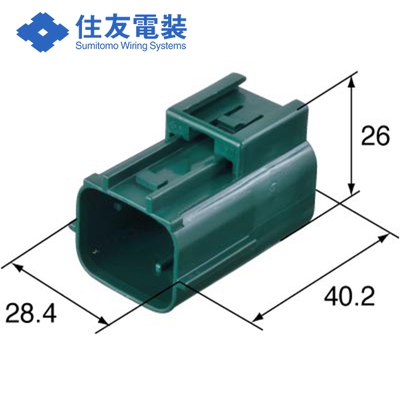 【J】千金供应6181-0511塑壳接插件住友/sumitomo连接器现货
