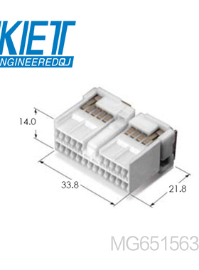 千金供应MG651563-3塑壳接插件KET连接器现货量大从优