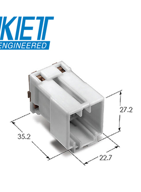 千金供应MG641572塑壳接插件KET连接器现货量大从优