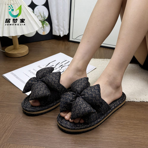 超值纯手工布底韩版家居静音拖鞋