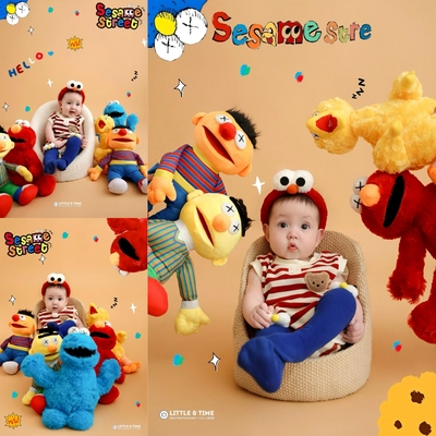 儿童摄影服装影楼艺术照写真芝麻