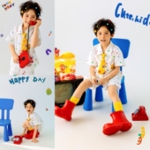 写真照服装 彩色多巴胺主题影楼男女宝宝拍照服装 新款 儿童摄影服装