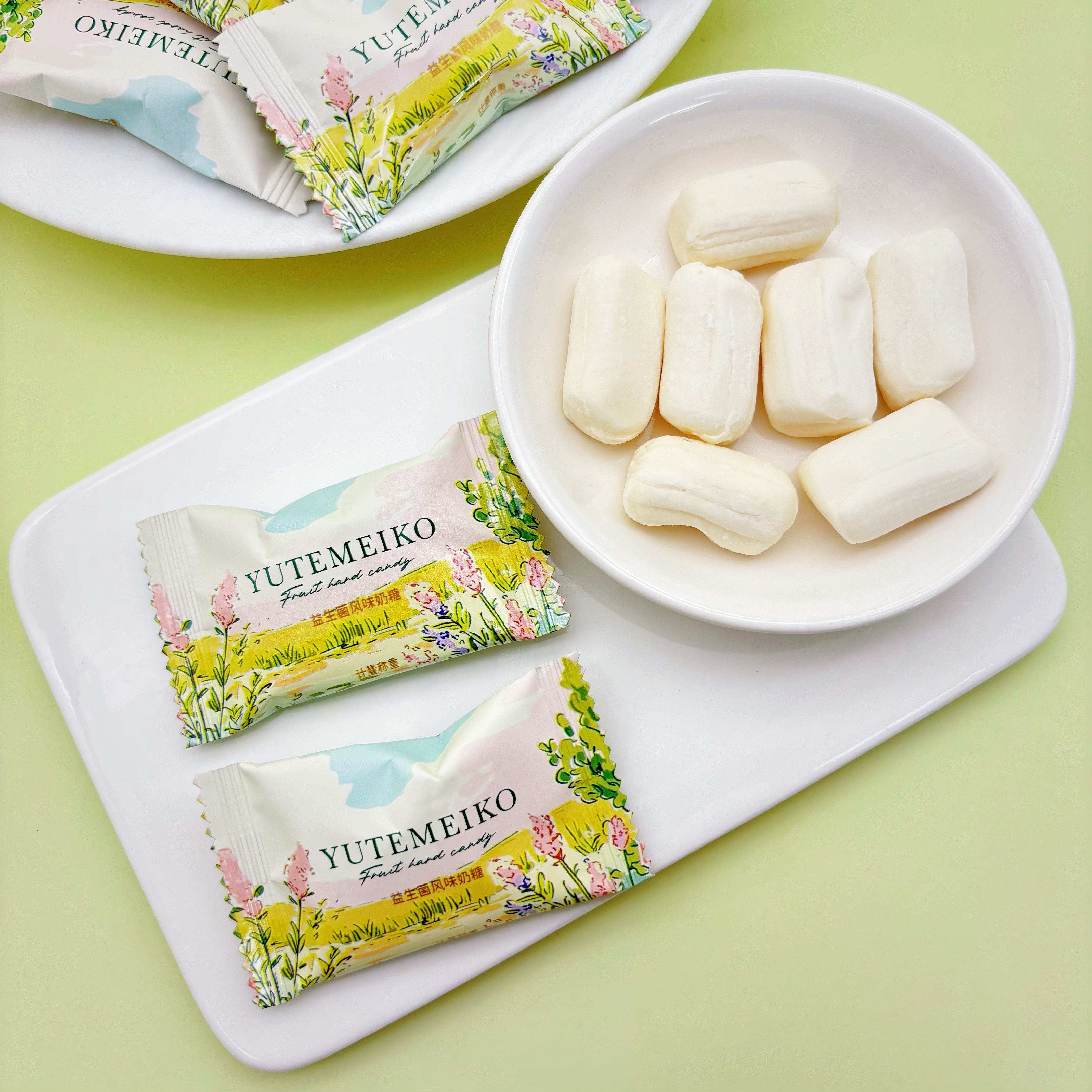 YUTEMEIKO益生菌风味奶糖结婚喜糖婚糖高颜值伴手礼网红零食糖果