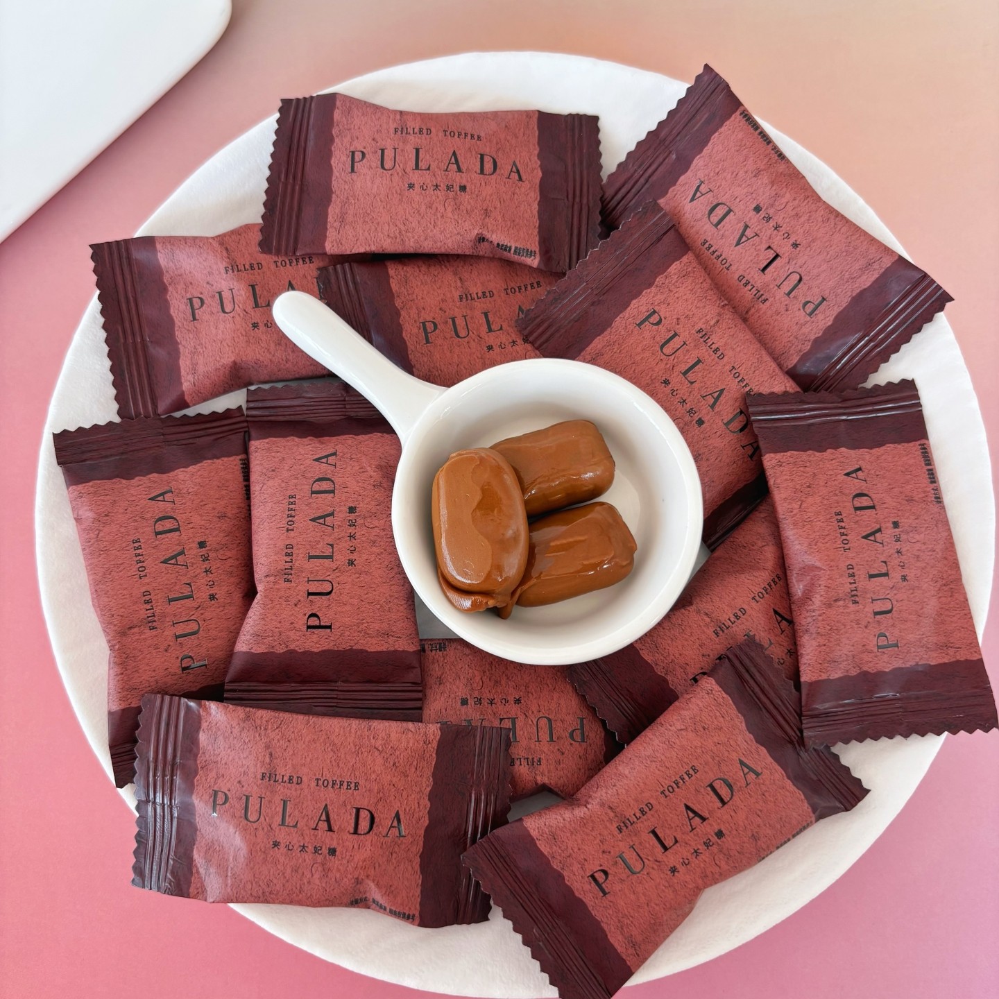PULADA朴拉达巧克力夹心太妃糖高端办公室零食结婚爆款喜糖果散装,零食/坚果/特产,喜糖,淘宝优惠券,粉丝福利购,淘宝优惠卷