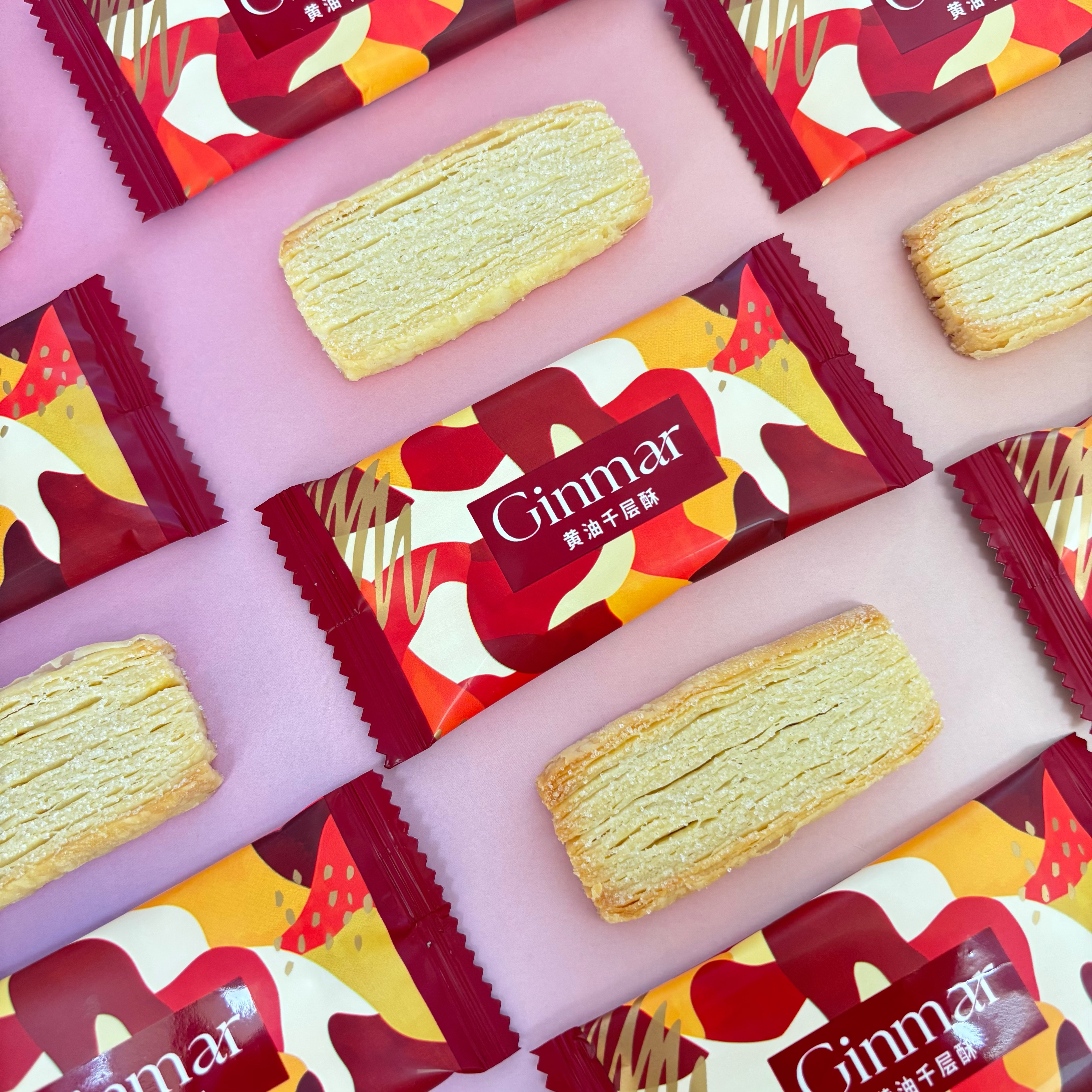 GINMAR黄油千层酥饼干