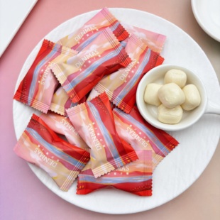 DENMAS丹马士原汁椰子糖夹心硬质糖果结婚庆喜糖果休闲零食伴手礼