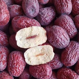 新枣新疆若羌灰枣吊干红枣原生态精选灰枣零食煮粥未清洗土枣子