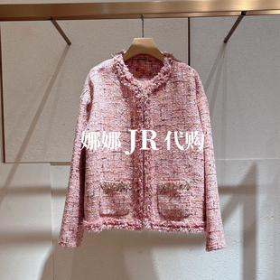 粗花呢小香风流苏亮片外套女上衣XRJ5W05D 新款 JR专柜正品 2025秋季