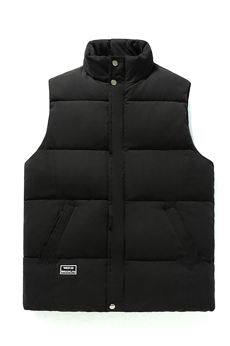 2023冬季新款男日系宽松加厚立领情侣棉服马甲无袖外套8086-P50,男装背心/马甲,星座1310