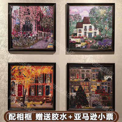 galison冬灯春夏秋冬四季拼图